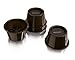 Price comparison product image Slipstick CB654 5 cm Lift Furniture Risers / Bed Risers, Adds 50 mm Height to Furniture (Set of 4 Raisers), Supports 1,020 kg, Brown