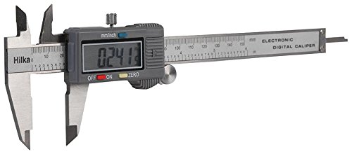 Calibre digital, 150 mm, graduaciones de 0,1 mm, calibrador digital tipo instrumento, rango de medición máximo 150 mm, rango de medición mínimo 0 mm, calibradores de medición y brújulas