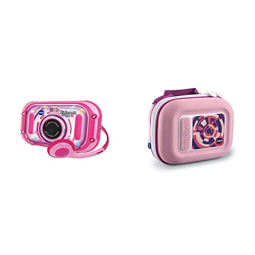 VTech KidiZoom Touch 5.0 pink – Kinderkamera mit Touchscreen, Selfie- und...