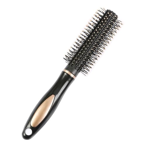 Professional Quiff Roller,Curly Hair Comb for Women Long Hair Comb,Round Hair Brush for Women or Men Quick Blow Drying,Radial Hairbrushes for Blow Drying Hair Styling Tools Women