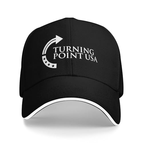 Turning Point USA White Trucker Hat Gifts Baseball Cap2