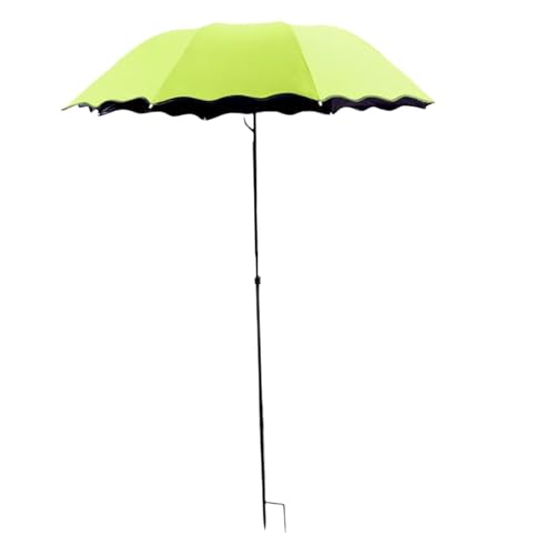 Groß Pflanzenschirm 125x95Cm - Verstellbarer Pflanzenschirme Für Draußen Outdoor Pflanzen - Regenschutz Sonnenschutz Sonnenschirm Mit Aufbewahrungstasche Für Balkon Garten Angeln Und Camping