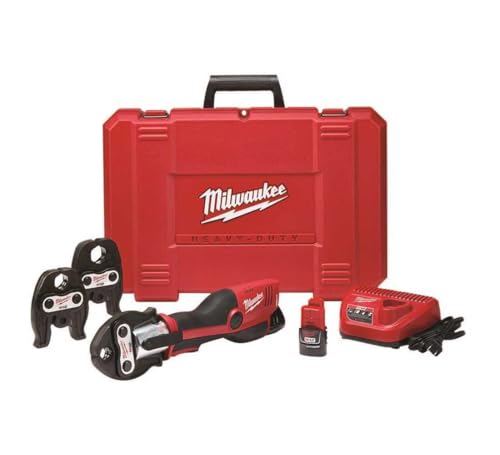 Milwaukee 2473-22 M12 Force Logic Press tool 1/2" - 1" Kit