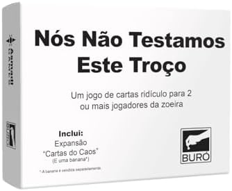 Buró, Nós Não Testamos Este Troço, Jogo Rápido e Divertido