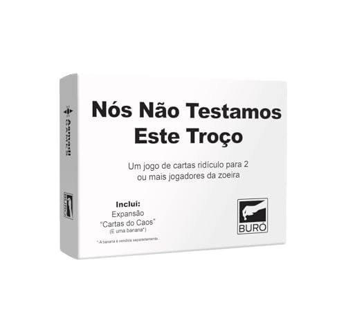 Jogo: “Nós não testamos esse troço”