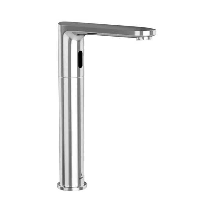 JAQUAR Opal Prime Series Table Mounted Tall Boy Sensor Basin Mixer (Hot & Cold), SNR-CHR-15017PMPK (Chrome) | Battery/DC Operated, Pre-Mix Water Supply Kit | Faucet for Home or Commercial-image-9