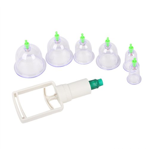 Medical Chinese Vacuum 6 Body Cupping Cups Healthy Kit Therapy Massage
