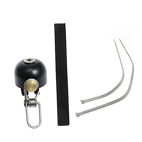 YARNOW Retro Bike Bell Loud Sound Ding Horn for Handlebar for Mountain and Road Biking Fit Easy Installation Black