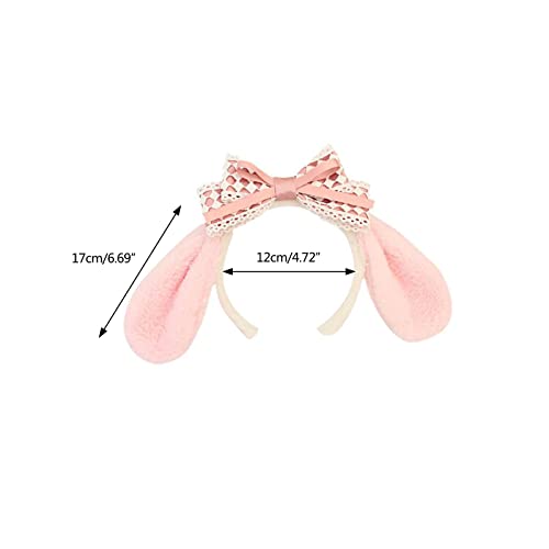 Creative Melody Ears-Shaped Headband for Women Hair Hoop Makeup Accessories for Toddler Cosplay Halloween - Image 4
