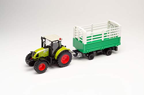 Herpa 84184013 Sp CLAAS Arion 540 Viehanhänger Traktor/Bulldog zum Spielen und als Geschenk, Mehrfarbig – Bild 7