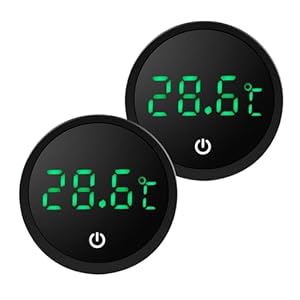EEEKit Termometr Cyfrowy do Akwarium 2 Sztuki