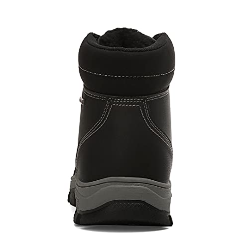 Men's Outdoor Athletic Boots Hiking Boots Trekking Shoes Fashion High-Top Tooling Boots Men's Snow Boots Plush Cotton Shoes3