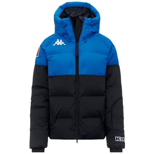 Giacca imbottita Kappa - Giubbotto, Uomo Donna, Blu, Nylon, Sci, 6Cento 662B Ita, Taglia: L