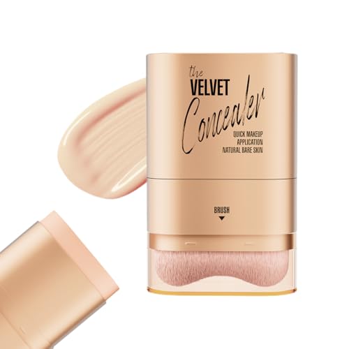 NHPY Corrector en Barra,Concealer 2 en 1 Con un Peine,Para Cubrir Acné,Manchas Oscuras,Ojeras y Una Hidratación Duradera