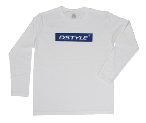 DSTYLE(ディスタイル) BOX ロゴ ロングTシャツ WHITE L.