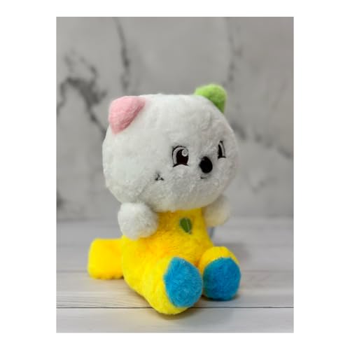 Image of ADORA Hooded Teddy Bear Soft Toy - Kawaii Plushie for Kids, Cute & Huggable Baby Plush Toy, Lovable Gift for Boys & Girls, Ideal for Birthdays & Special Occasions (Teddy Yellow White)