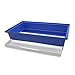 ZooPaul Iza - Vassoio di ricambio per gabbia con cassetto, 45 x 28 x 11 cm, colore: Blu