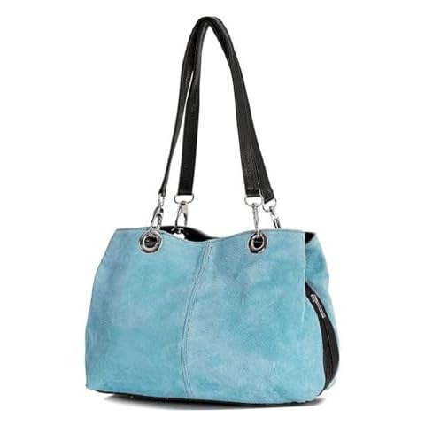 LeahWard Genuine Suede Leather Shoulder Bag Cover