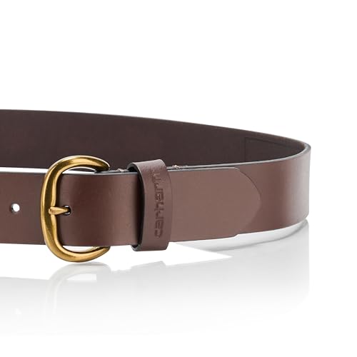 Carhartt Women's Bridle Leather Debossed Keeper Belt3