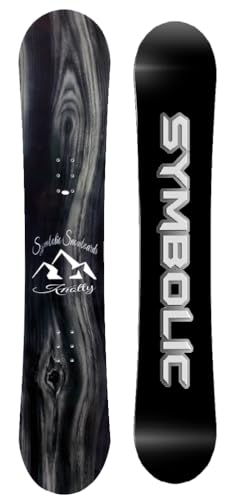 Symbolic Knotty Snowboard Wood Grain 2025 Freeride Freestyle 90-170cm All...