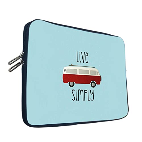 Image of Theskinmantra Live Simply Chain top Laptop Sleeve for Screen Size 15.6 inches Laptop /Notebook 15.6 / MacBook 15.4 / Chrombook 15.6.