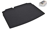  Z494856 Gummi-Kofferraumwanne kompatibel mit VW Golf 6 Hatchback 2008- PannenSet/Notrad