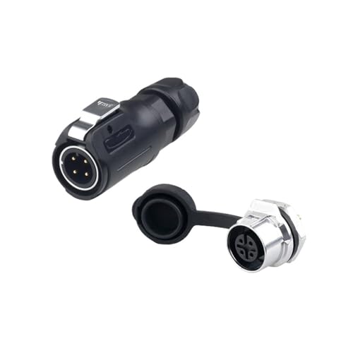 Conector rápido LP-12 de 4 pines impermeable con aislamiento para panel semimetálico 2