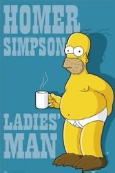 Television Posters: Simpsons - Ladies Man Poster