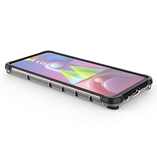 Image of Glasgow Back Case Cover Designed for Samsung Galaxy M51 - Black