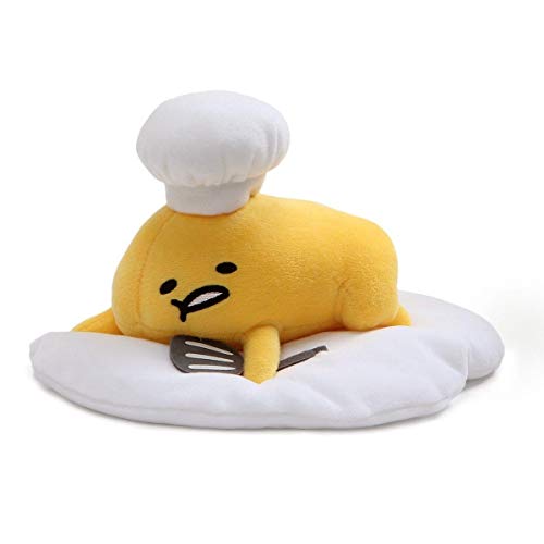 Anime Gudetama 7.5 Plush: Lazy Egg Laying Down