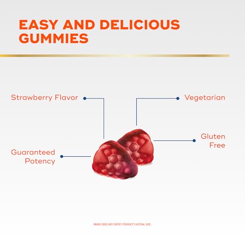 Align Probiotic, Bloating Relief + Food Digestion, Probiotics for Women and Men, Probiotic Helps Soothe Occasional Bloating*, With Vitamin B12 to Help Break Down Food into Cellular Energy*,60 Gummies - image 4