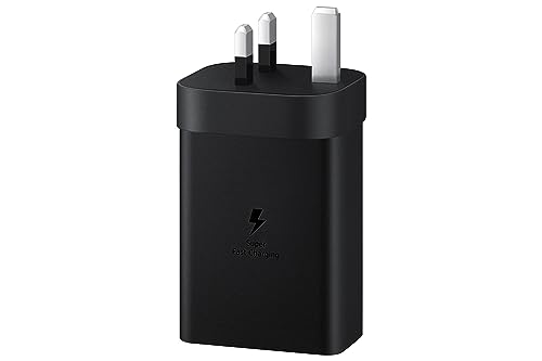 Samsung Galaxy Official 65W Trio Super Fast 2.0 Travel Adapter (without USB-C to C Data Cable), Black Samsung Galaxy Official 65W Trio Super Fast 2.0 Travel Adapter (without USB-C to C Data Cable), Black