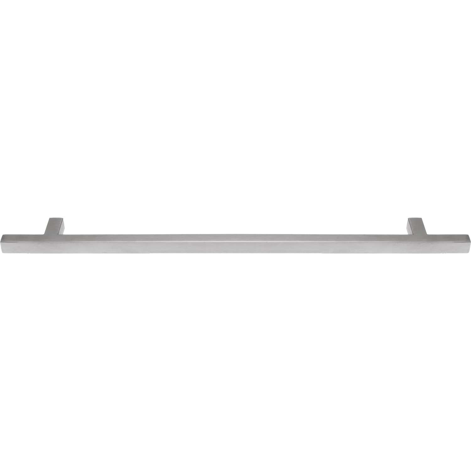 OBF Grimme Anubis 8572210096 Furniture Handle (Barrel) Width 176 mm Drawer Handle Brushed Stainless Steel Silver Hole Spacing 96 mm