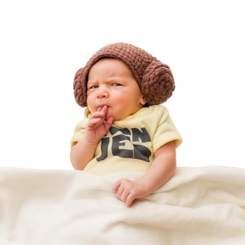 Star War Handmade Crochet Hat Beanie Princess Leia...