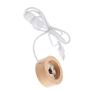 Gatuida AC502X Holz LED-Lichtsockel