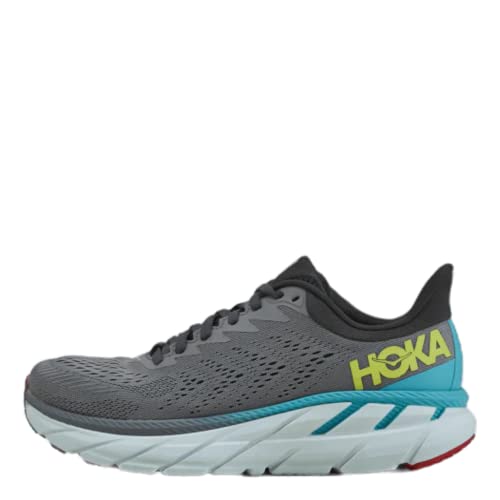 HOKA ONE ONE Clifton 7 Mens Shoes Size 10.5, Color: Wild Dove/Dark Shadow