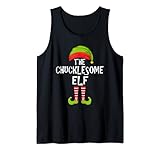 El duende risueño que hace juego con el pijama de la fiesta Camiseta sin...