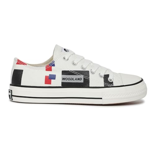 Image of Woodland Women White Sneakers