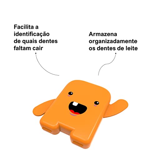 Angie Porta Dentinhos Laranja Laranja