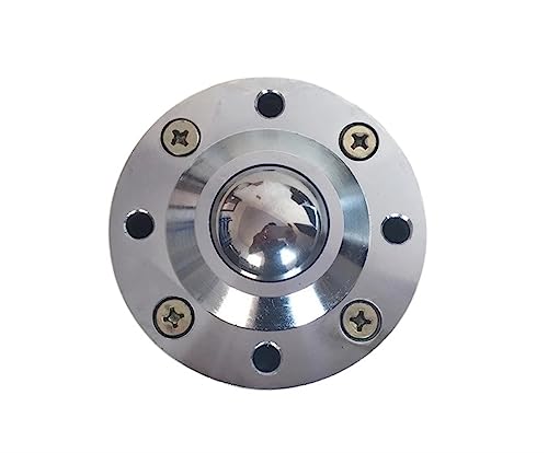 Heavy-Duty IS25 Precision Universal Ball Bearing Casters/Wheel,Flange Hole Installation Detachable Cleaning 1Pcs