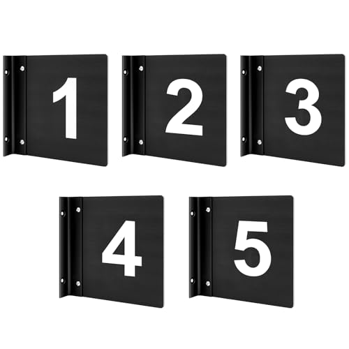 Zonon Exam Room Sign Numbers 1-5 Double Sided Hallway...