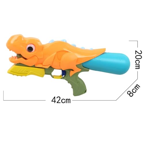 Image of Storio Dino Cute Holi Pichkari Water Gun Toy for Kids for Holi with 25Ft Range |High Pressure Mechanism Ideal Outdoor Toy for Pool & Beach Fun-14410