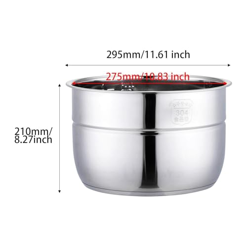 Olla Interna para Olla Eléctrica de Presión 12L miniatura 3