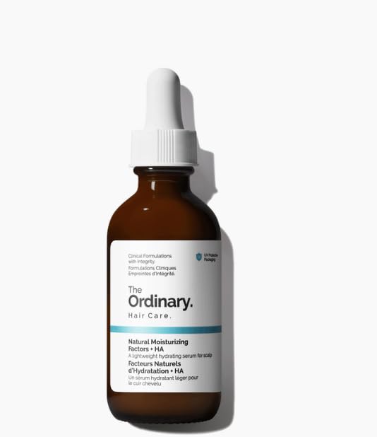 Hair Care Natural Moisturizing Factors + HA, Lightweight Hydrating Scalp Serum with Hyaluronic Acid and Squalane, 60ml