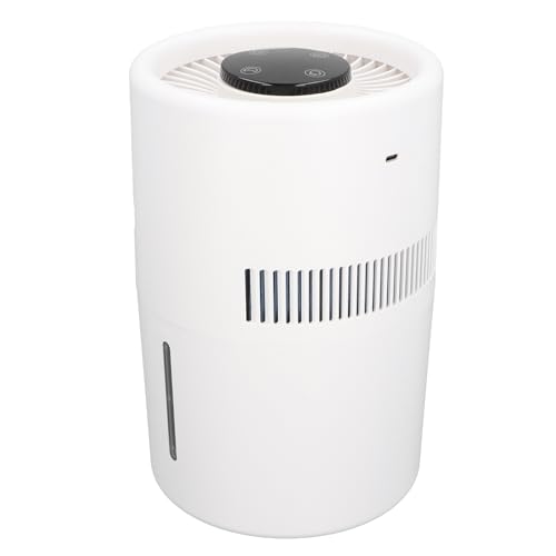 OVAQUIXI Purificador de Aire y Humidificador, 2 en 1 5W 4L Tanque de Agua de Agua Desktop Humidificador Oficina Trabajar con Purificación Avanzada para la Guardería de la Habitación