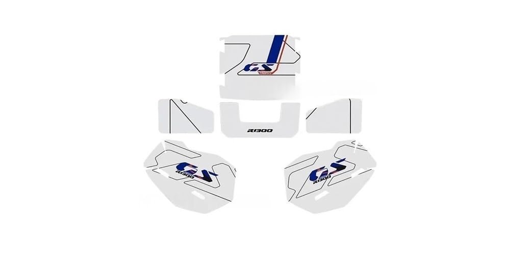 Kit protège réservoir accessoires motos bagages autocollant protection valise GS1300 R1300GS