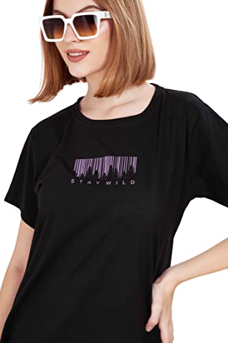 Image of WEET Women Long Length Cotton T-Shirt