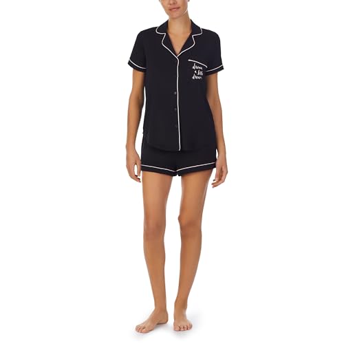 Image of kate spade new york Short Sleeve Boxer PJ Set