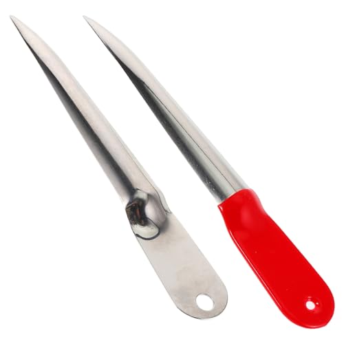 HAPINARY Rattan Tool Wicker Chair Repair Cane Webbing Rattan Elements Craft Metal Pry