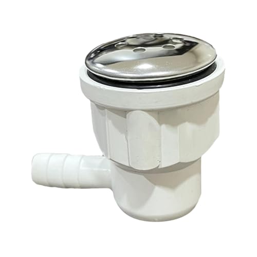 Fzaqwen Chorro de Aire para Bañera, Masaje de 6 Orificios, SPA, PP, Pieza de Bañera, Repuesto para Piscina, Baño, Bañera, Boquilla de Soplador de Aire